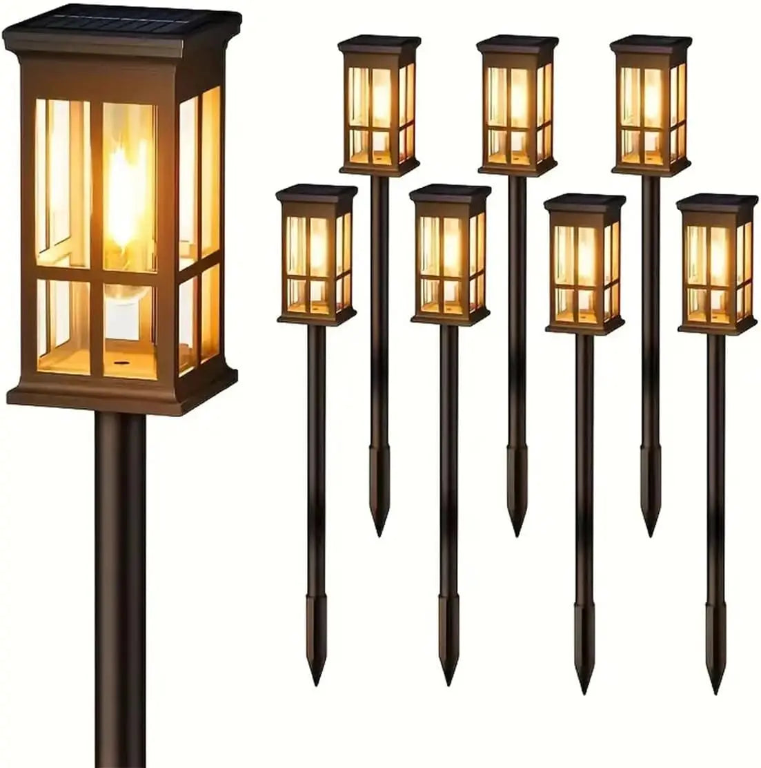 Professional Solar Pathway Lights For Garden And Patio Decor