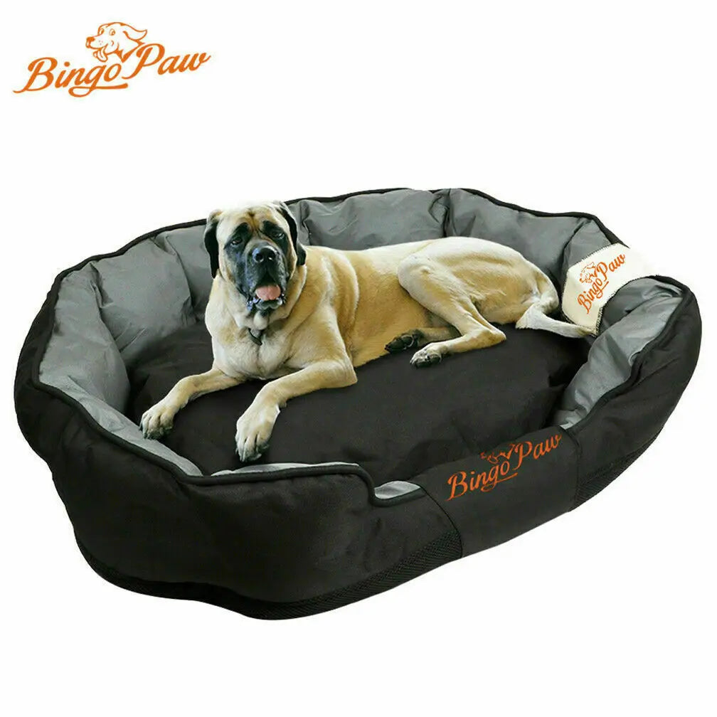 Bingopaw Waterproof Orthopedic Sofa Dog Bed With Washable Cushion