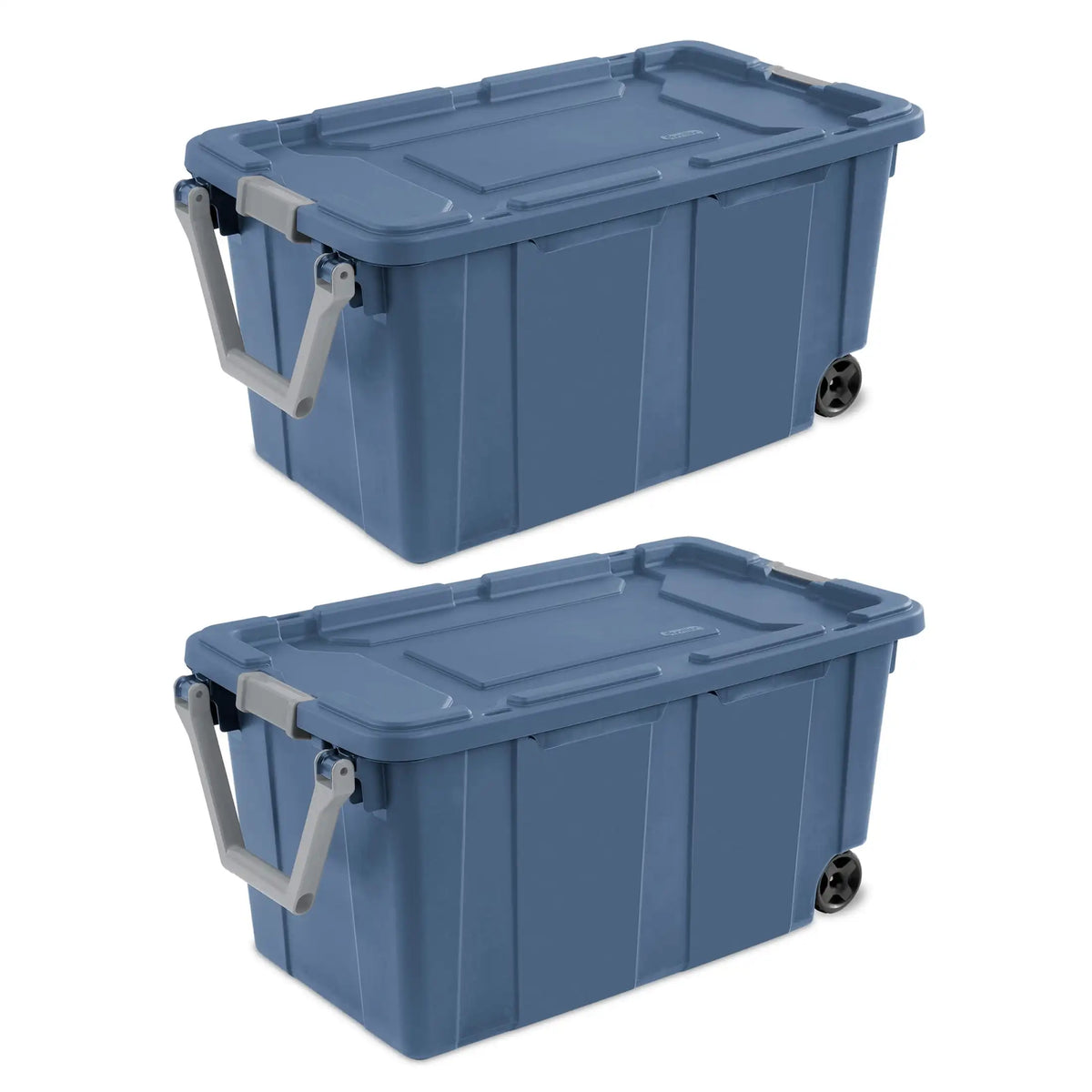 Sterilite Industrial Wheeled Storage Container With Handle
