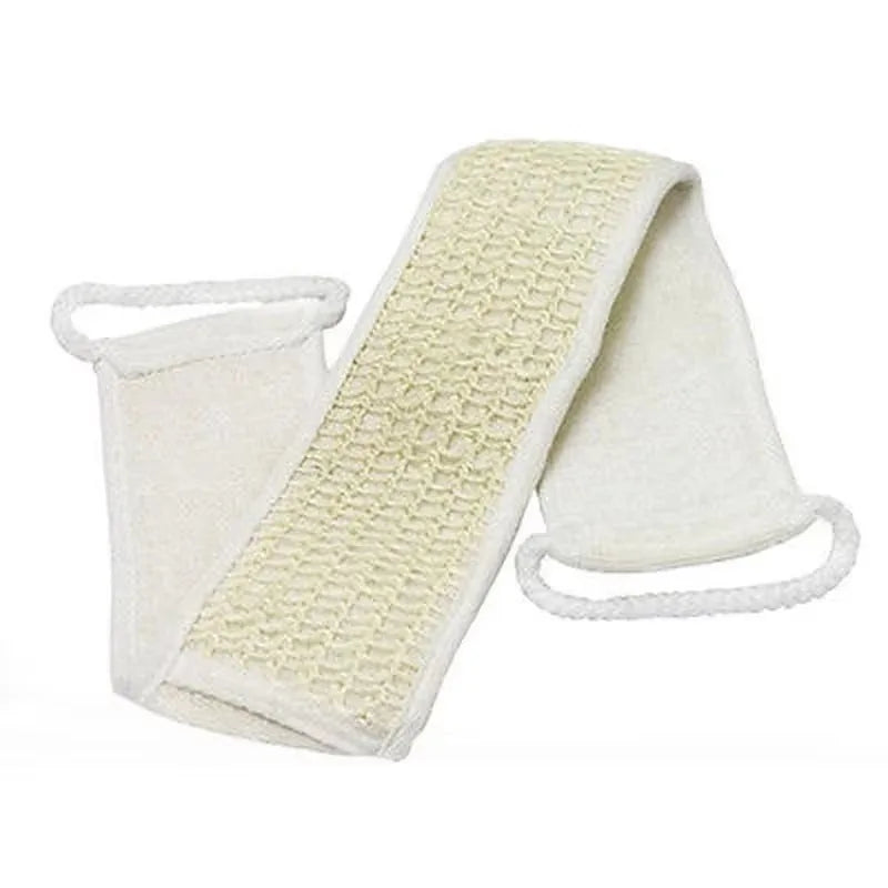 Soft Cotton Hemp Exfoliating Loofah Gloves For Gentle Spa Treatment