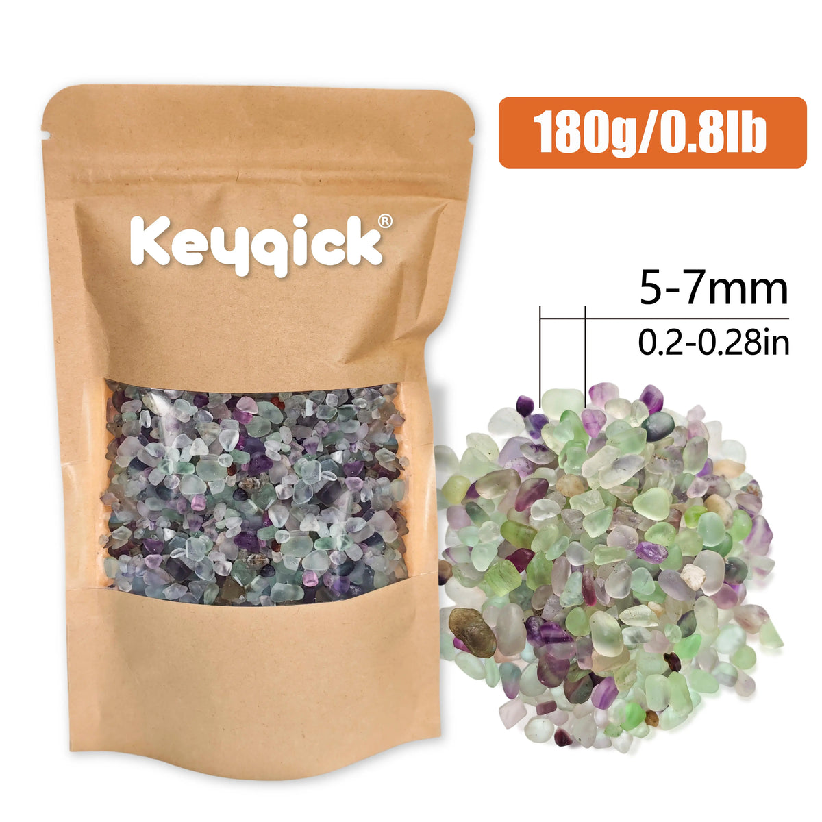 Natural Fluorite Fragments Decorative Pebbles For Aquarium And Succulents