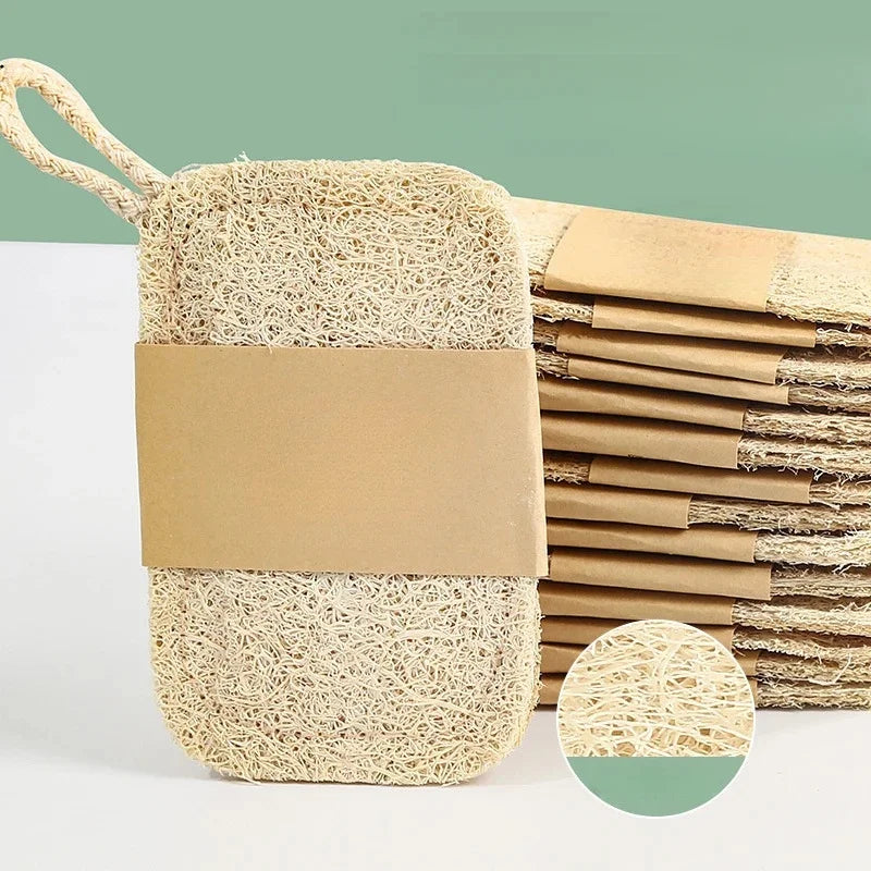 Natural Loofah Kitchen Dish Cleaning Scrubbing Pads