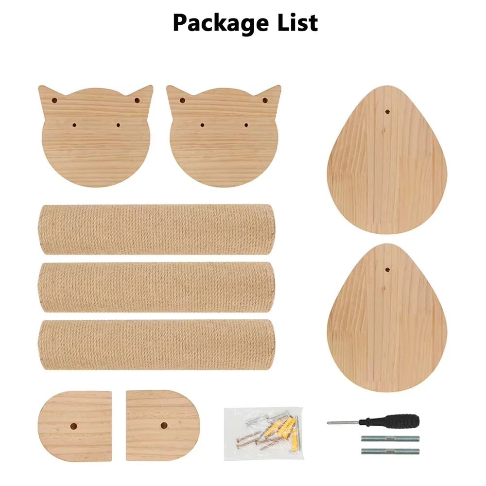 CWV Sisal Cat Tree With Hammock And Scratching Posts