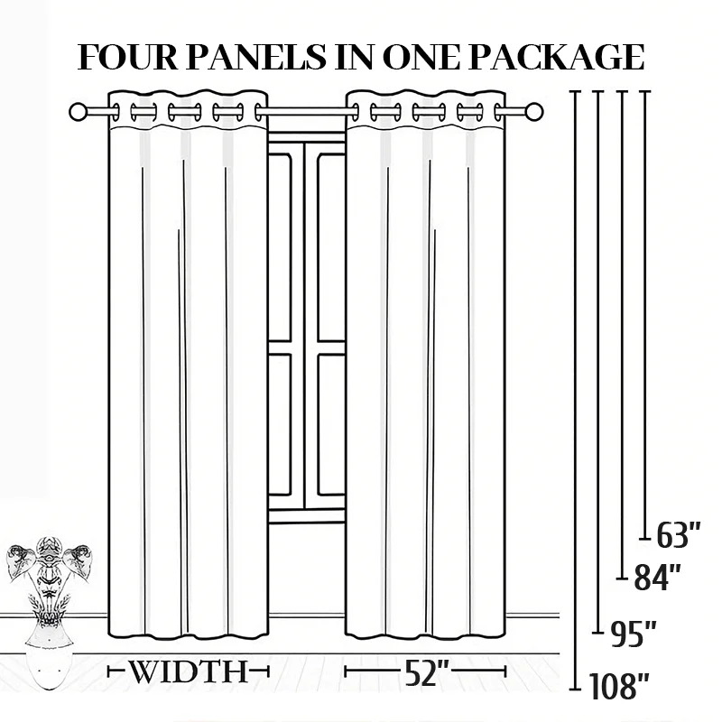 Premium Thermal Blackout Curtains For Ultimate Privacy And Coverage