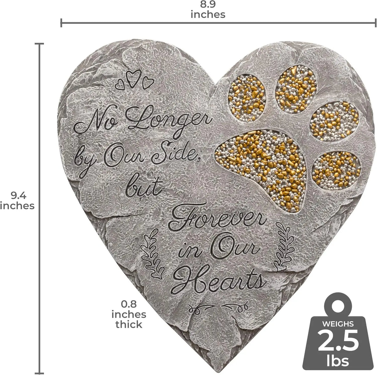 Rainbow Bridge Dog Memorial Stone Heartfelt Gift For Beloved Pets