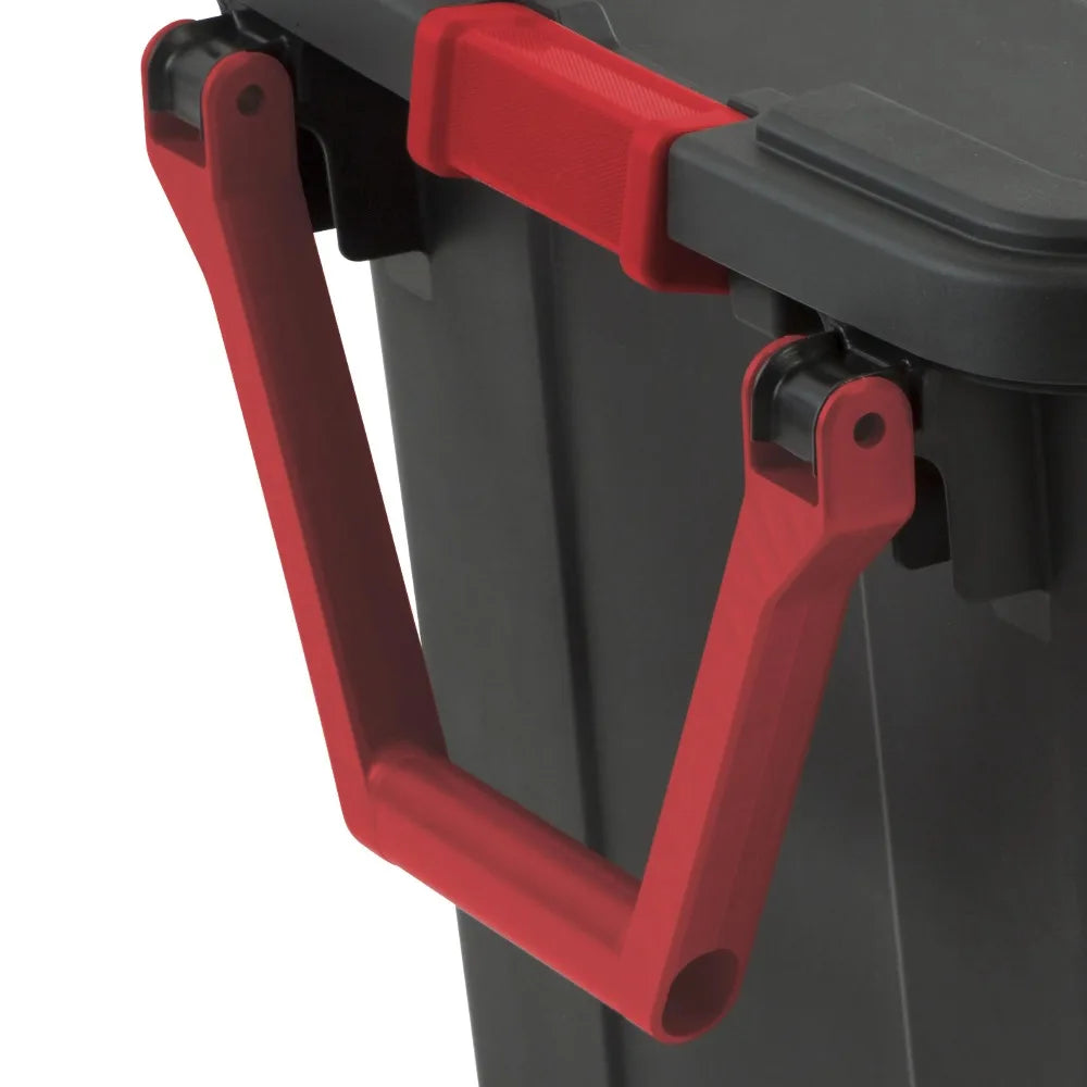 Sterilite Industrial Wheeled Storage Container With Handle