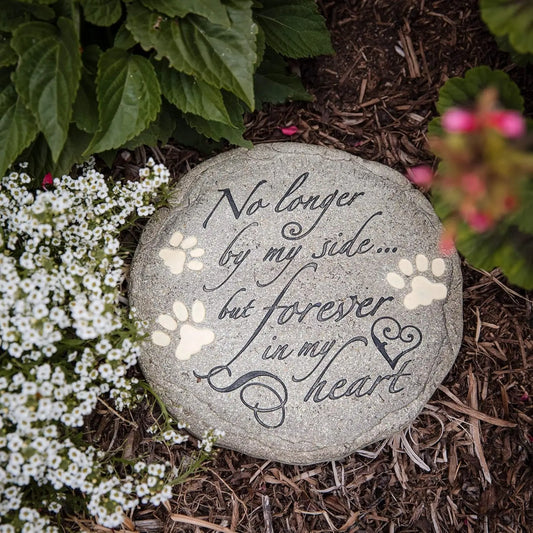 Waterproof Pet Memorial Stone For Cats And Dogs Garden Grave Marker