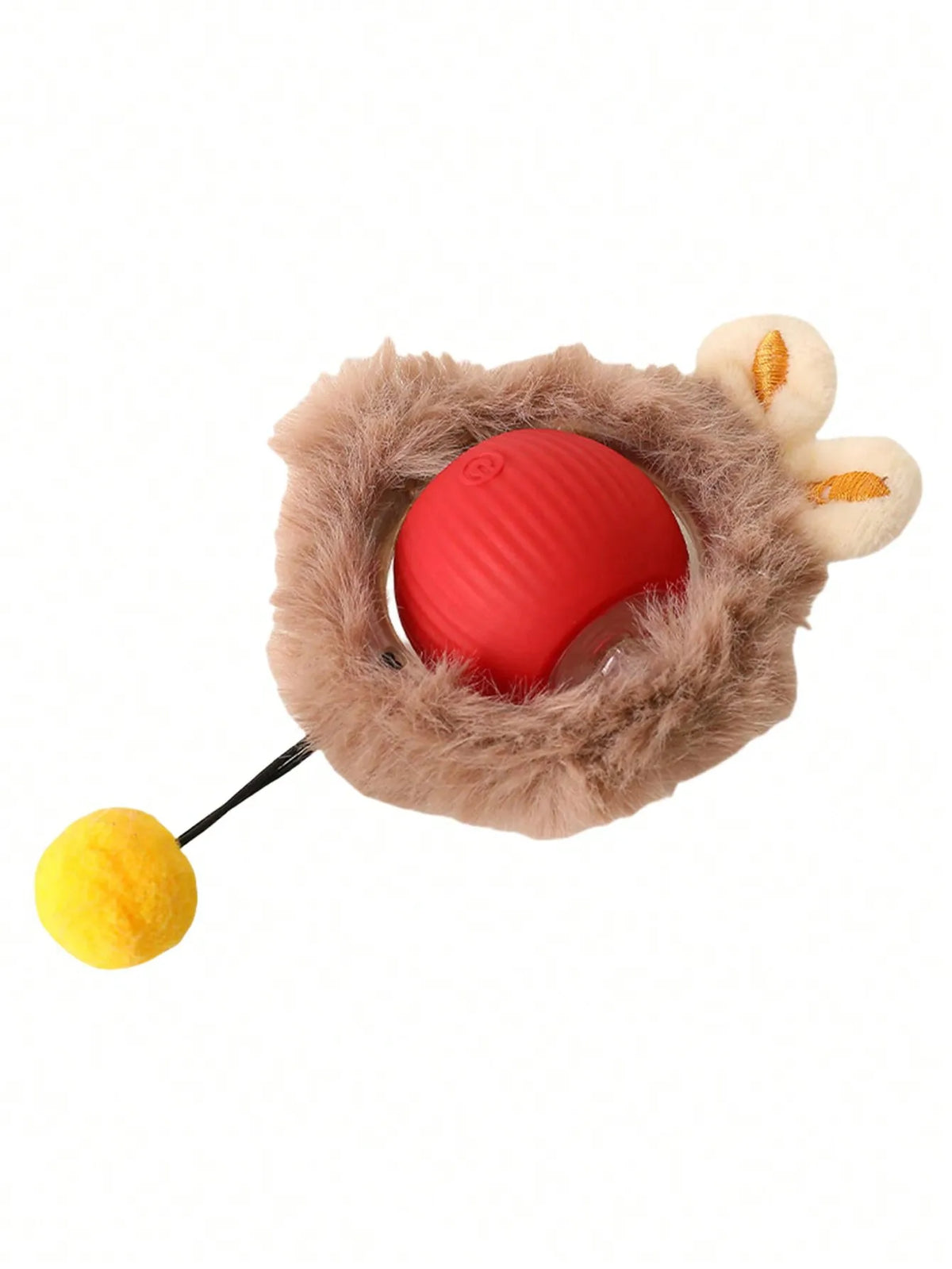 Rechargeable Electric Cat Ball Toy With Interactive Led Lighting