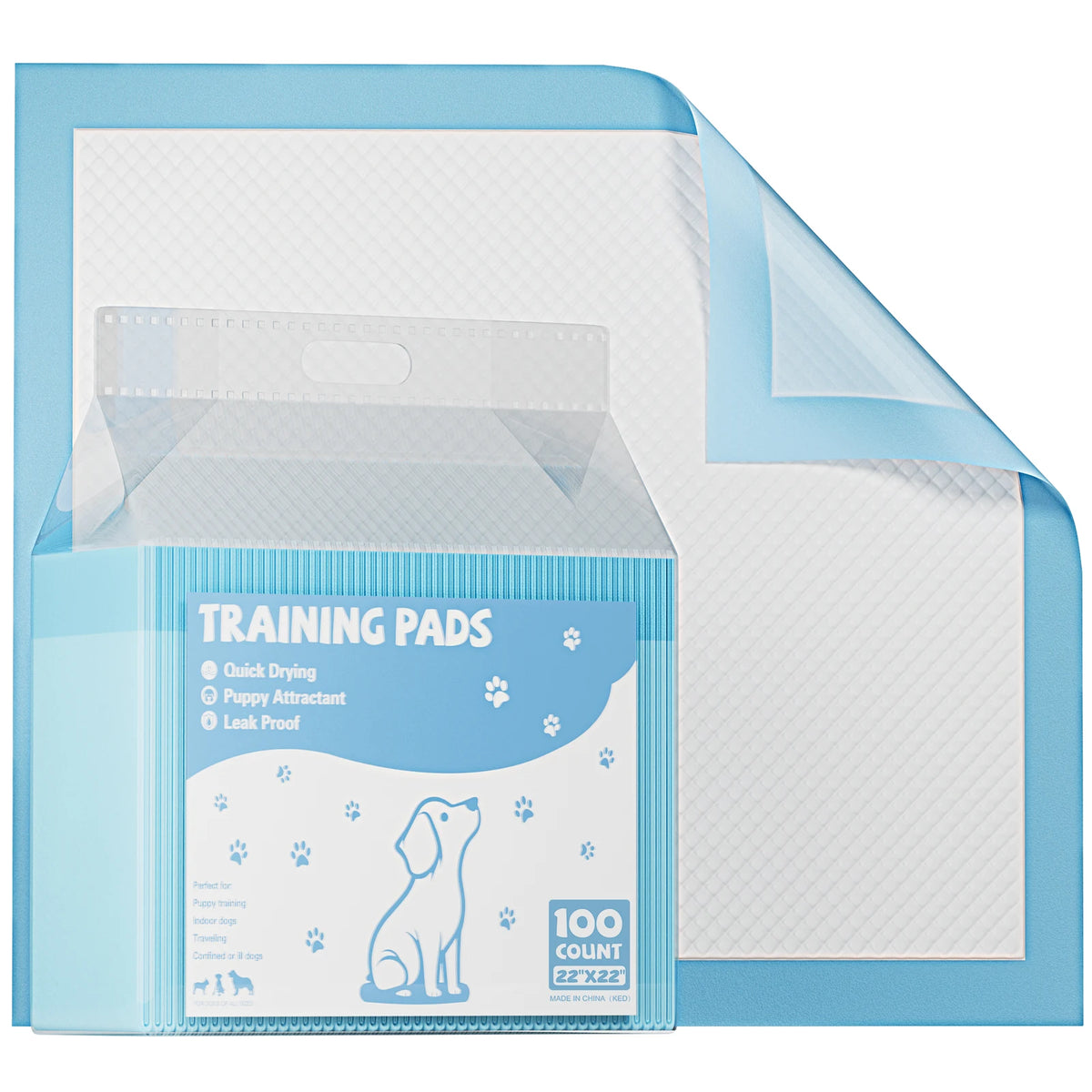 JHK Disposable Dog Training Pads With Super Absorbency