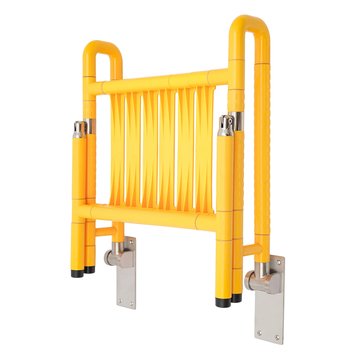 Modern Wall Mounted Folding Shower Seat With Stainless Frame