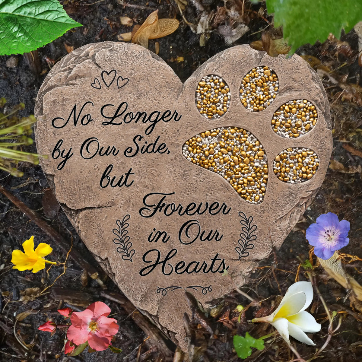 Rainbow Bridge Dog Memorial Stone Heartfelt Gift For Beloved Pets