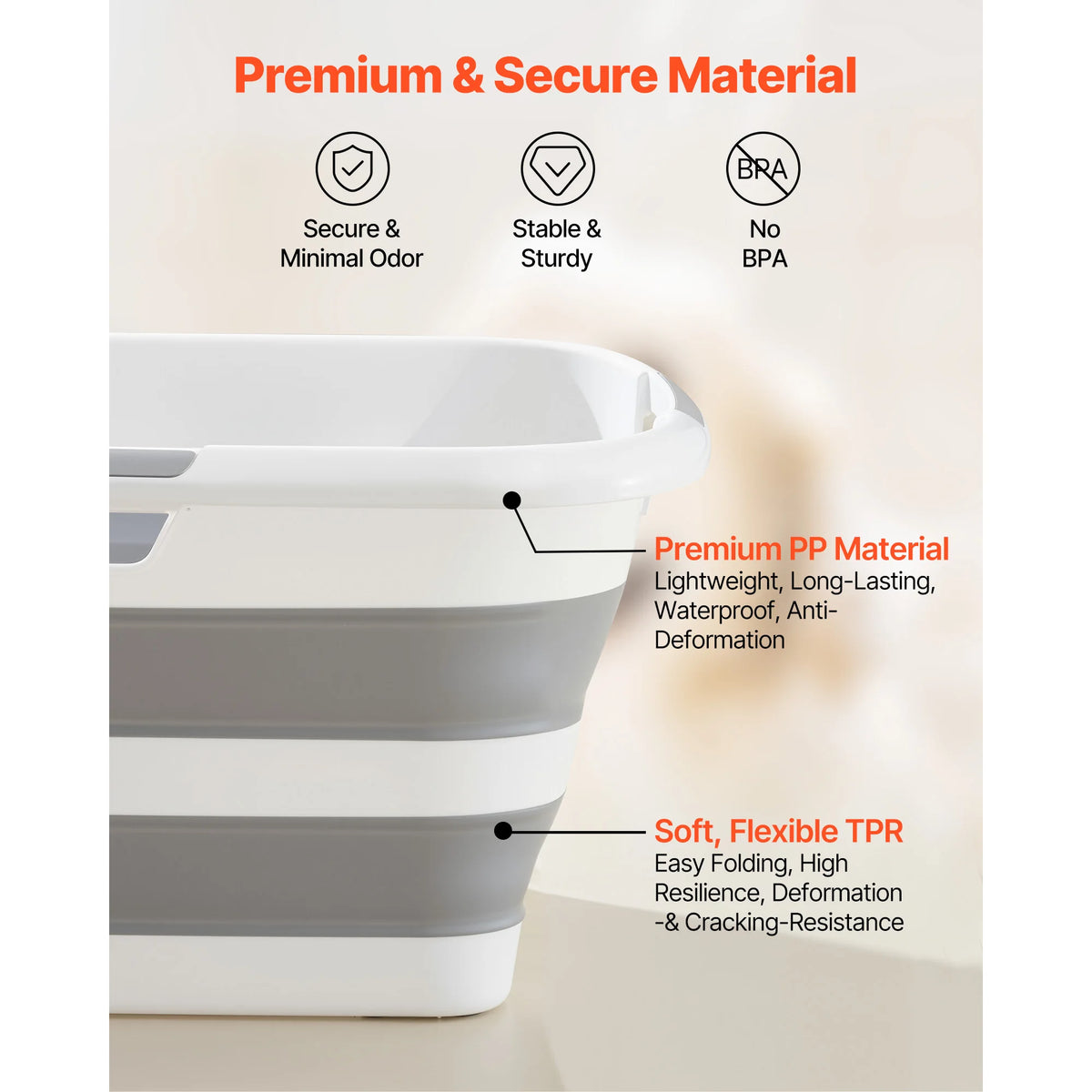 Portable Foldable Dog Bathtub With Integrated Drainage Plate