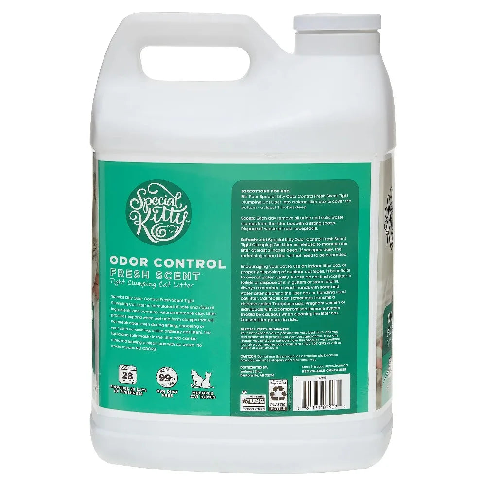 Special Kitty Fresh Scent Clumping Clay Cat Litter Odor Shield