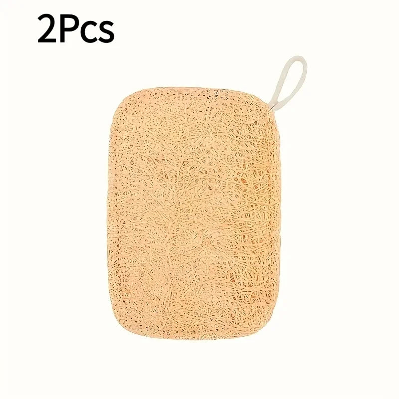 Natural Loofah Kitchen Dish Cleaning Scrubbing Pads