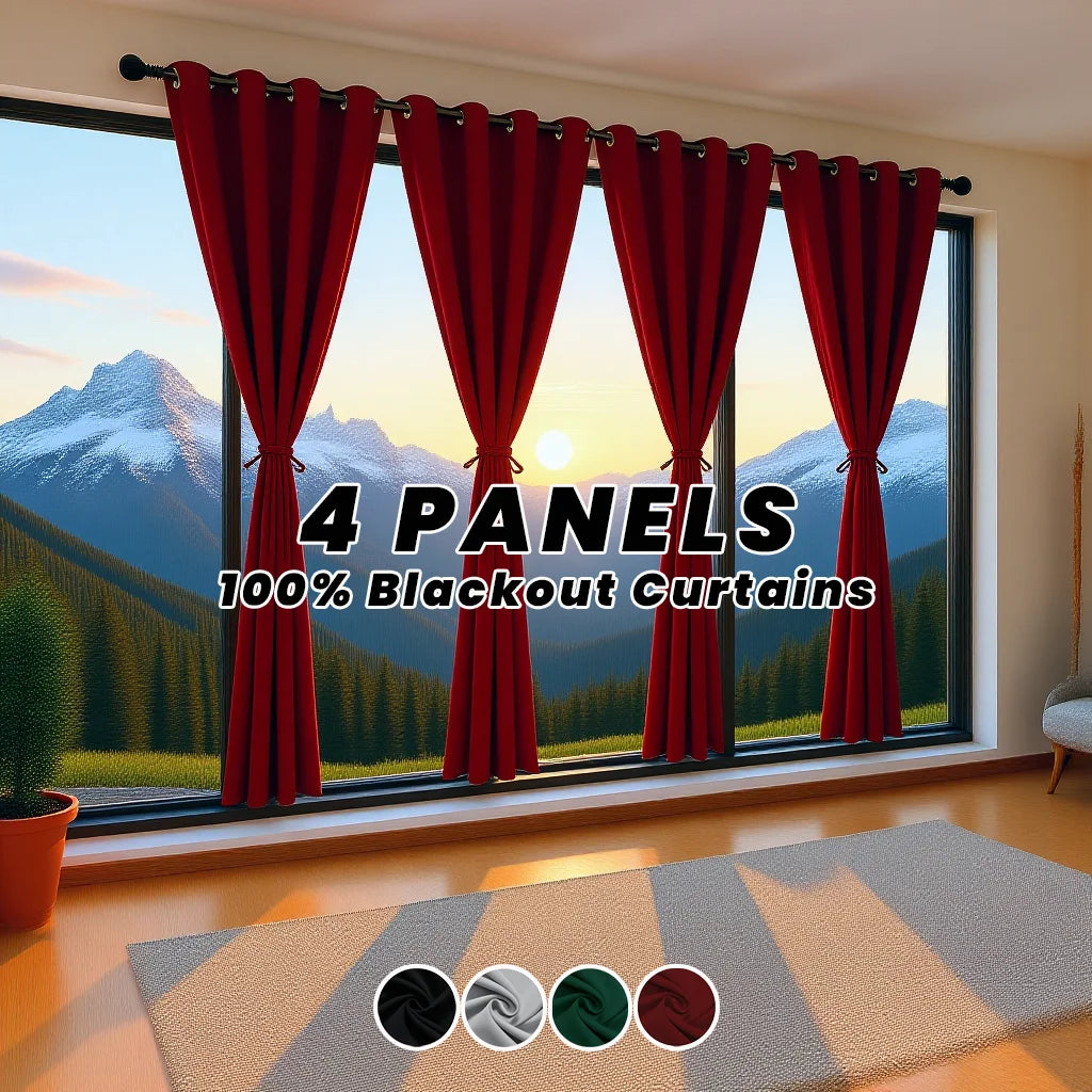 Premium Thermal Blackout Curtains For Ultimate Privacy And Coverage