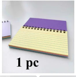 Tearable Spiral Notebook Lined Journal For School Office Daily Writing