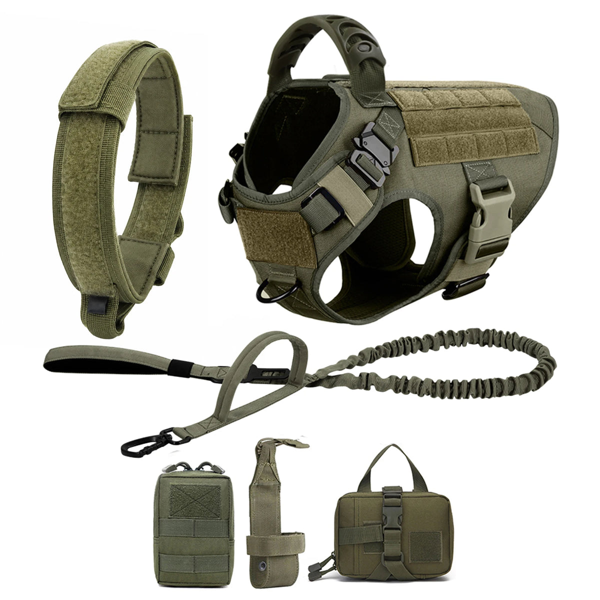 PETRAVEL Padded Dog Harness Leash Set for Training and Walking