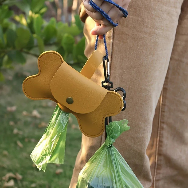 Extra Thick Leak Proof Paw Print Dog Waste Bags Ten Pack