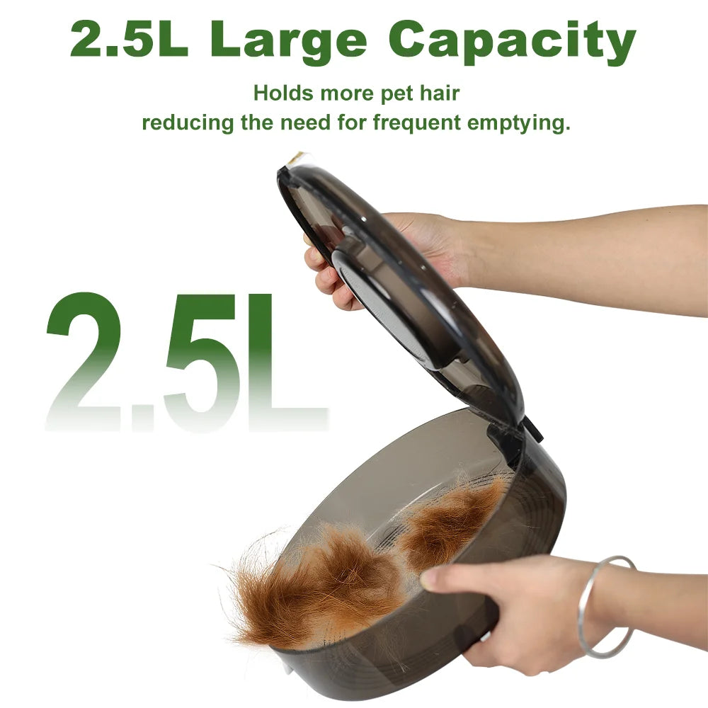 Professional Pet Grooming Kit With Hair Vacuum And Suction Dryer