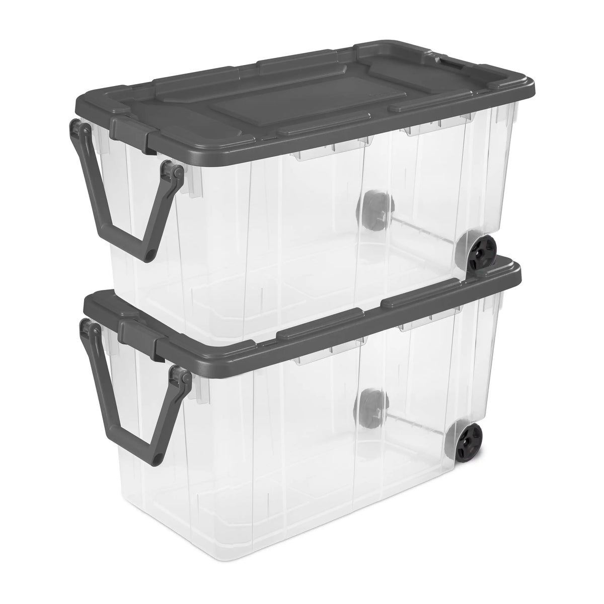 Sterilite Industrial Wheeled Storage Container With Handle