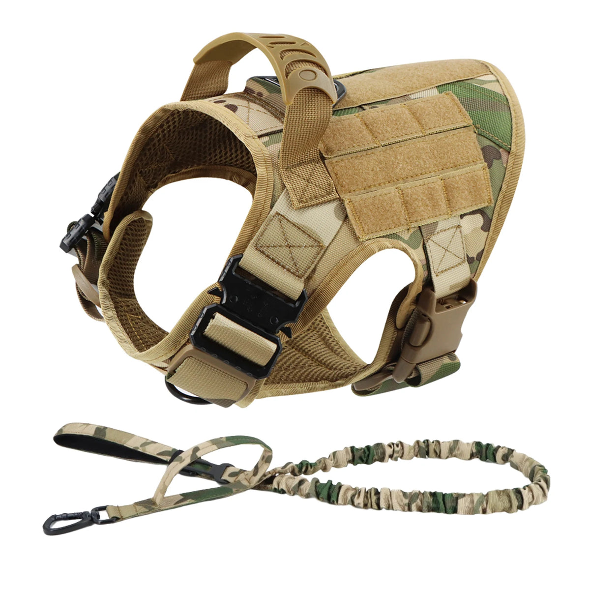 PETRAVEL Padded Dog Harness Leash Set for Training and Walking
