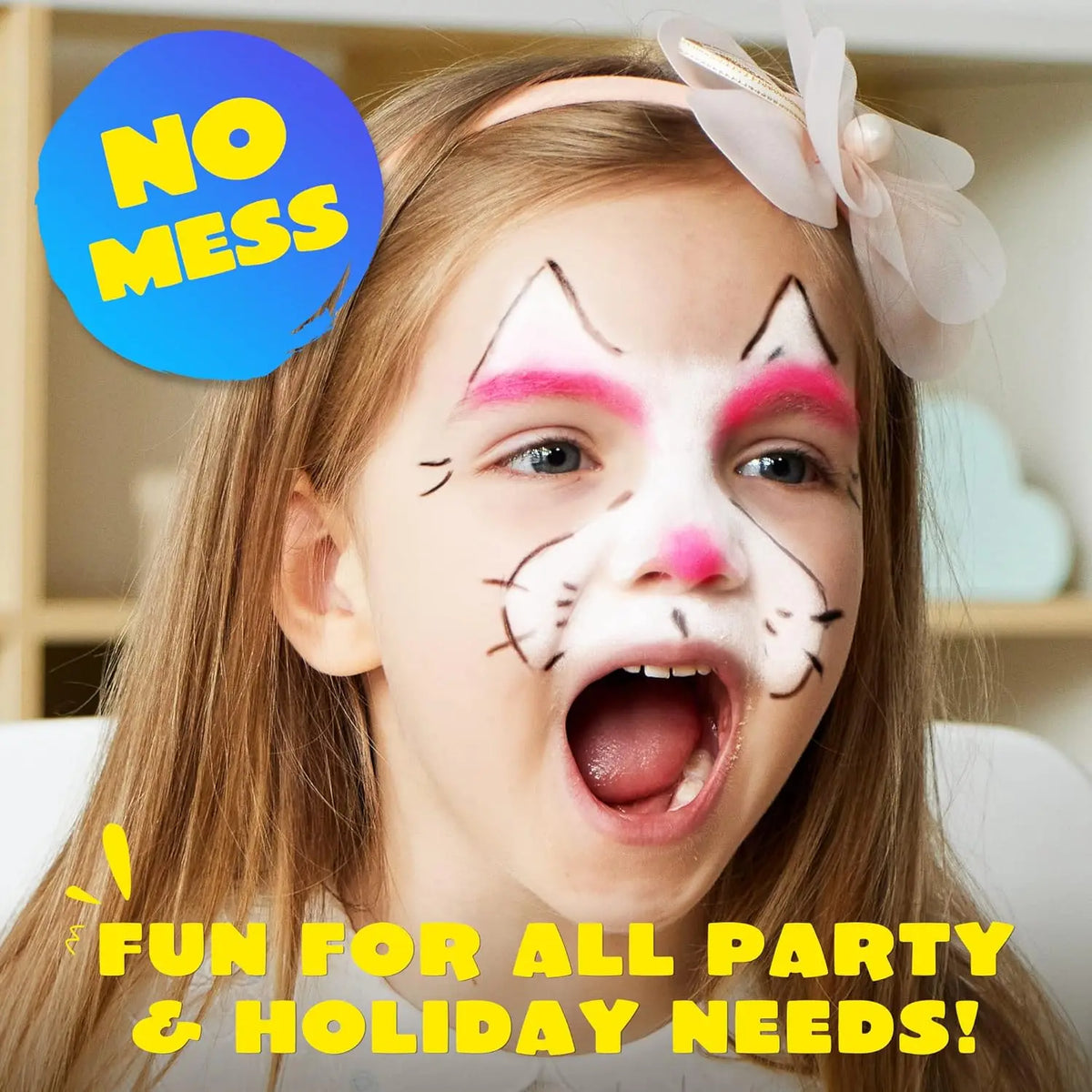 Joyfy Face Paint Crayons Safe Face Painting Kit For Festivals