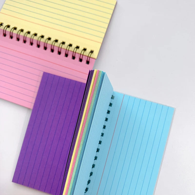 Tearable Spiral Notebook Lined Journal For School Office Daily Writing