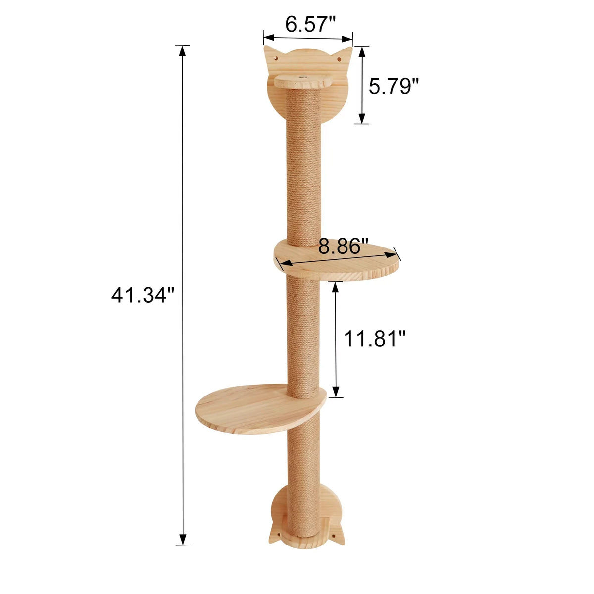 CWV Sisal Cat Tree With Hammock And Scratching Posts