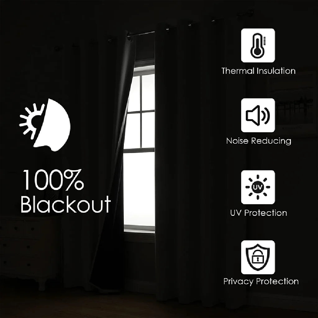 Premium Thermal Blackout Curtains For Ultimate Privacy And Coverage