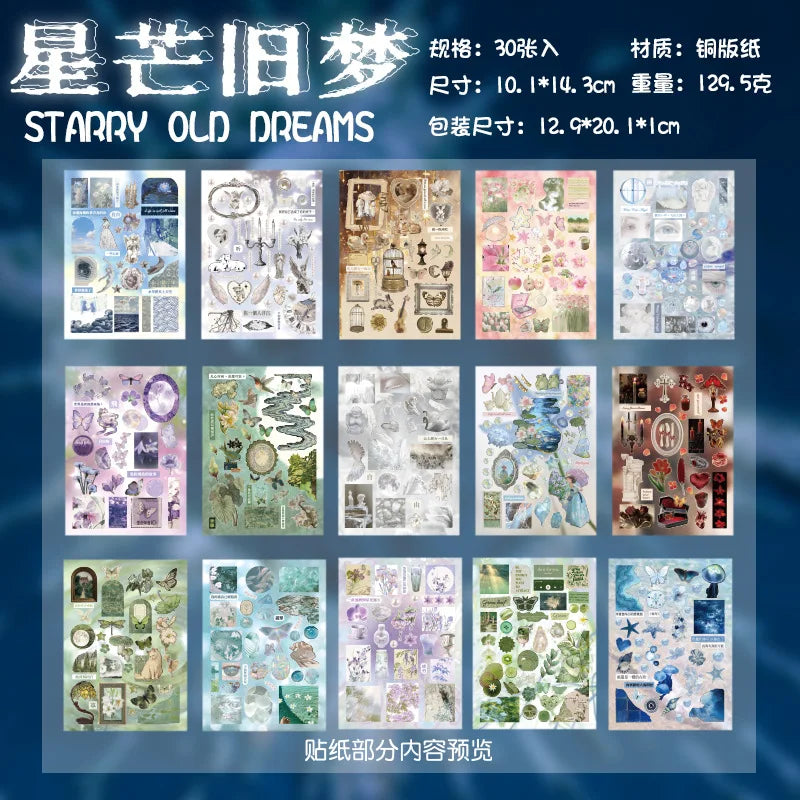 Kawaii Die Cut Sticker Book For Teens Scrapbooking Journal Decoration