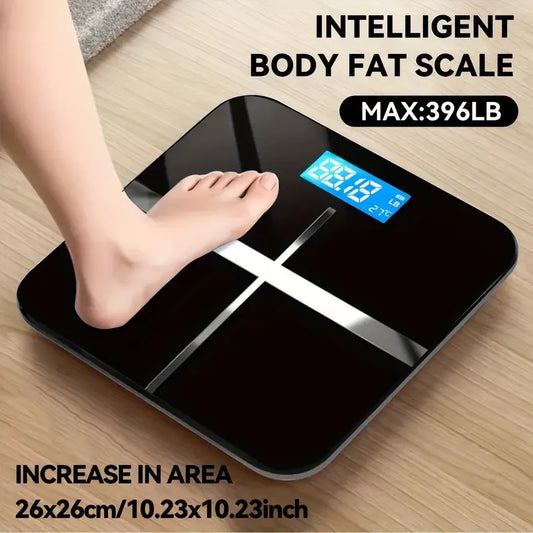 Premium Digital Bathroom Weight Scale With Tempered Glass Platform