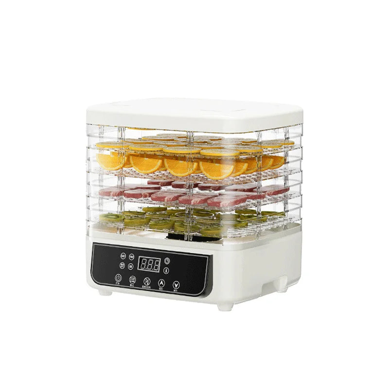 Household Fruit And Vegetable Food Dehydrator With Adjustable Temperature