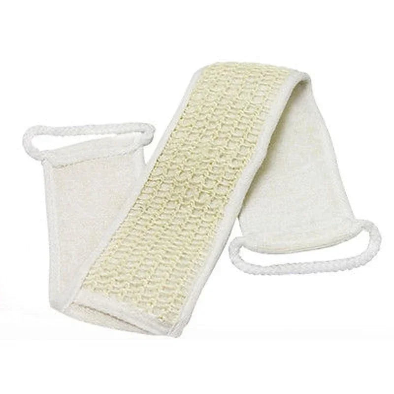 Soft Cotton Hemp Exfoliating Loofah Gloves For Gentle Spa Treatment