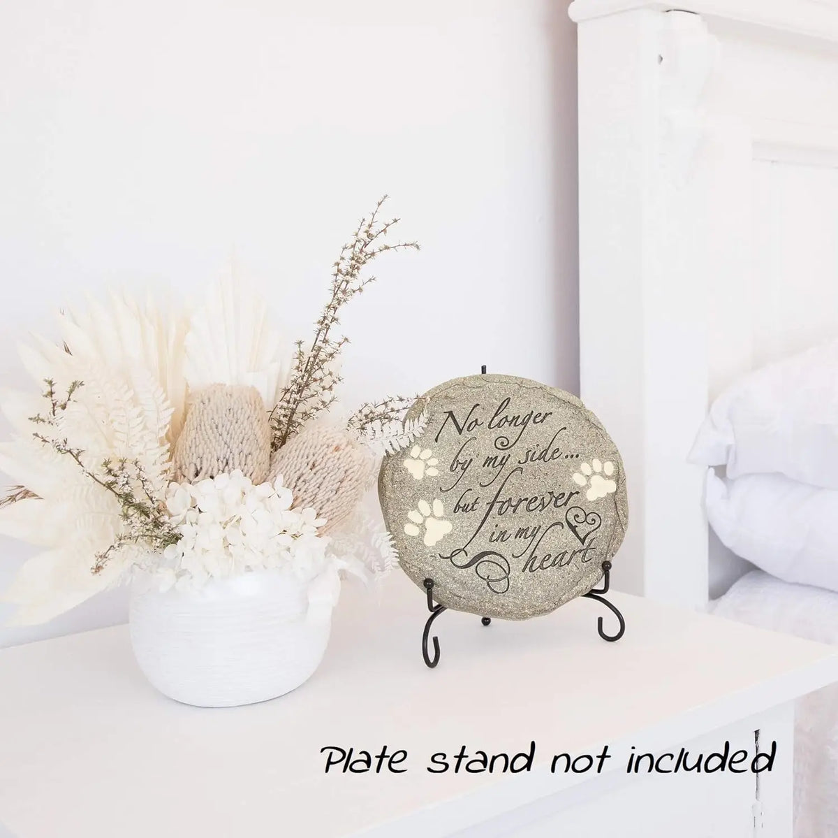 Waterproof Pet Memorial Stone For Cats And Dogs Garden Grave Marker