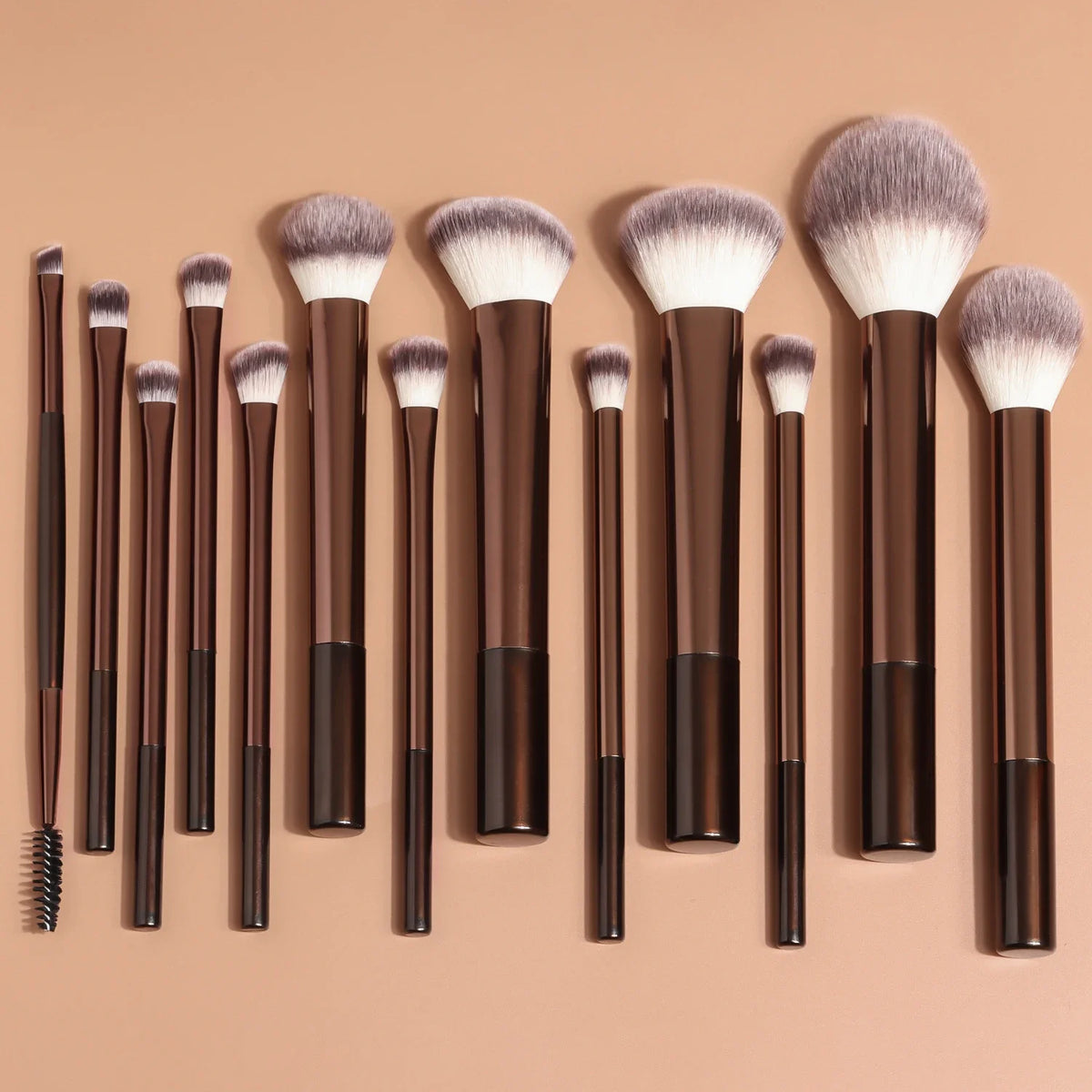 13 Pcs Soft Nylon Kabuki Makeup Brush Set For Foundation