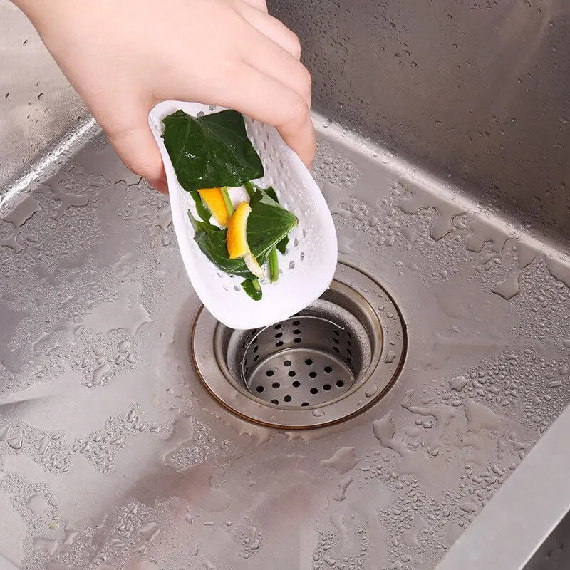 Silicone Drain Strainer Hair Catcher Suction Cup Bathroom Accessory