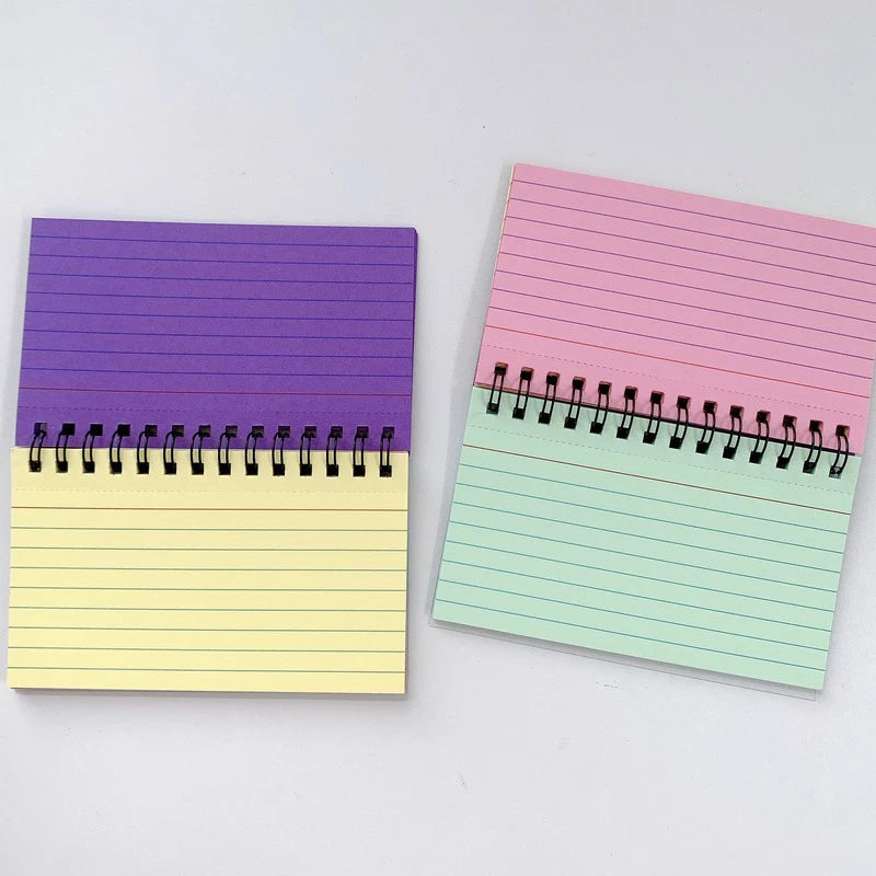 Tearable Spiral Notebook Lined Journal For School Office Daily Writing