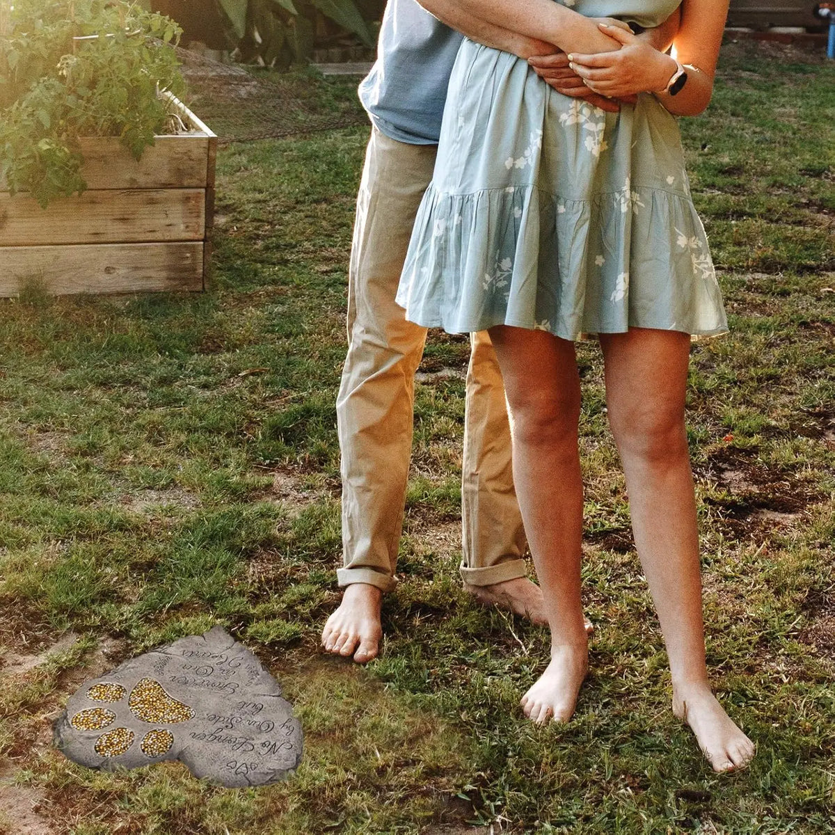 Rainbow Bridge Dog Memorial Stone Heartfelt Gift For Beloved Pets