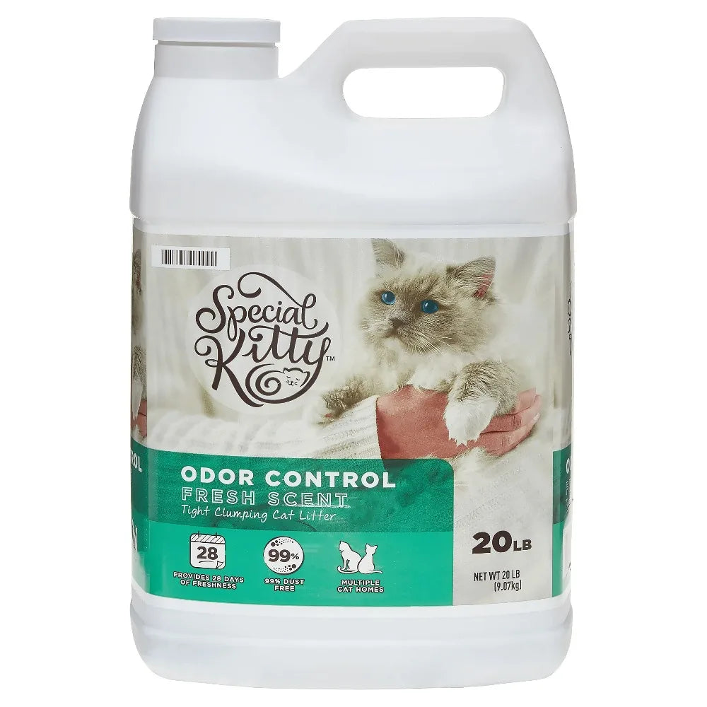 Special Kitty Fresh Scent Clumping Clay Cat Litter Odor Shield
