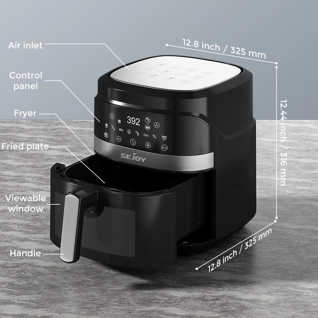 Sejoy Multifunctional Electric Air Fryer Oven Cooker Appliance