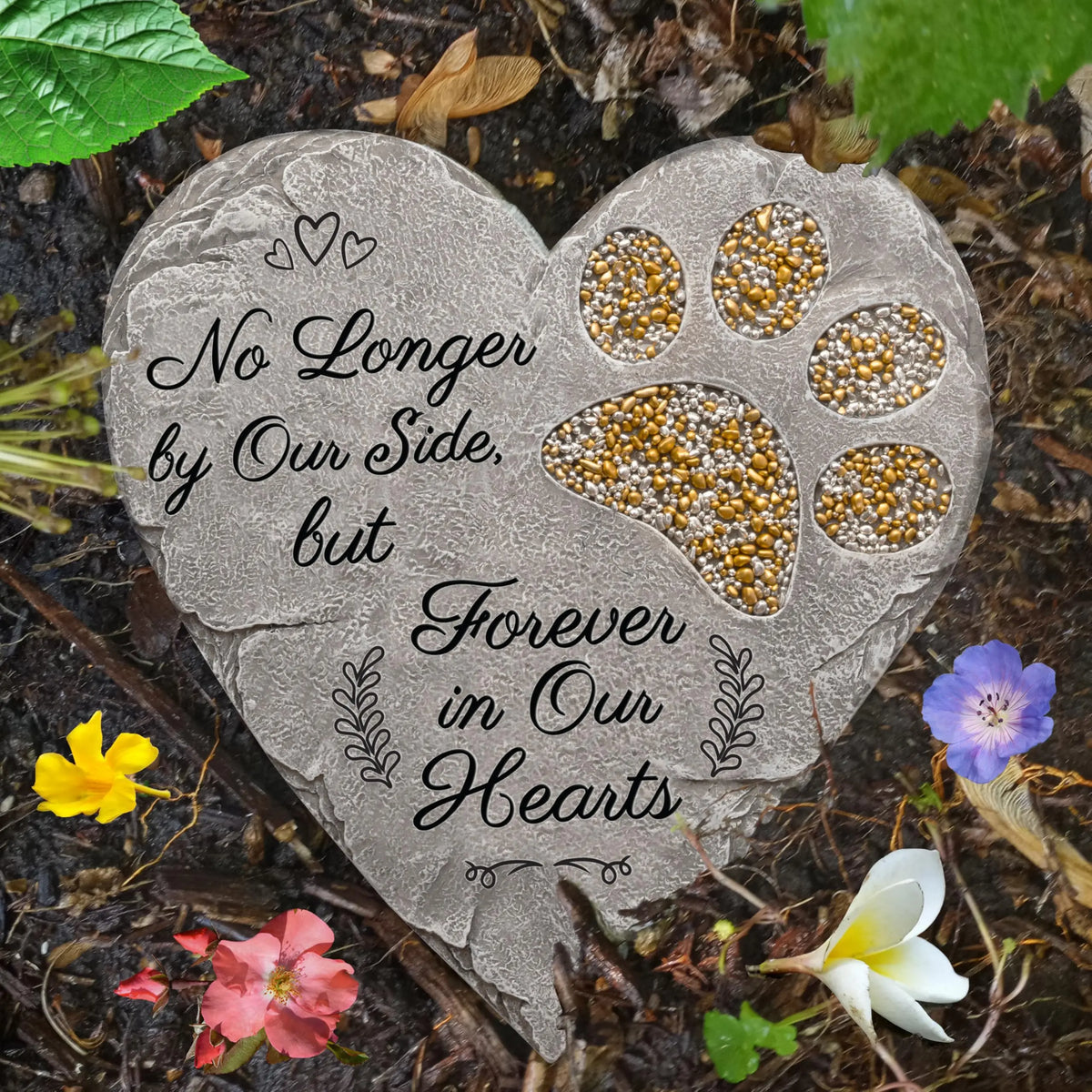 Rainbow Bridge Dog Memorial Stone Heartfelt Gift For Beloved Pets