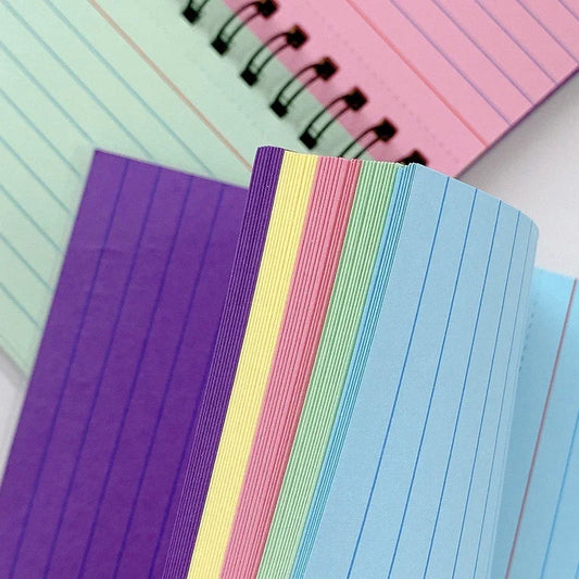 Tearable Spiral Notebook Lined Journal For School Office Daily Writing