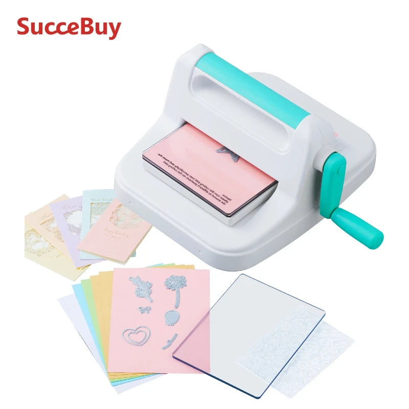 SucceBuy Manual Die Cutting Embossing Machine Portable Craft Tool