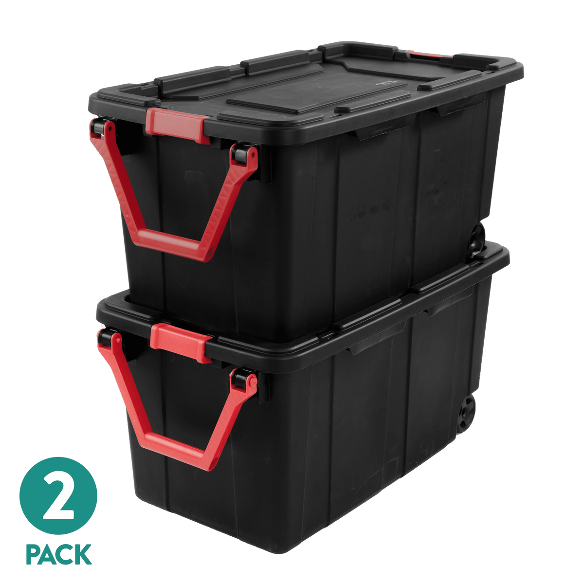 Sterilite Industrial Wheeled Storage Container With Handle