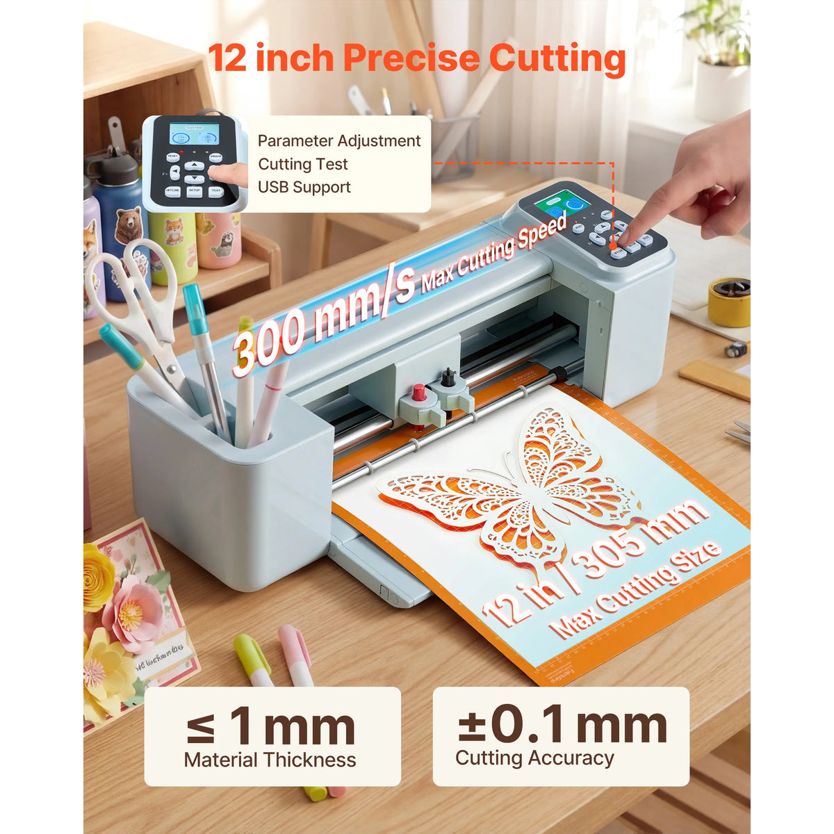 SucceBuy Vinyl Cutting Machine With Integrated Screen Control