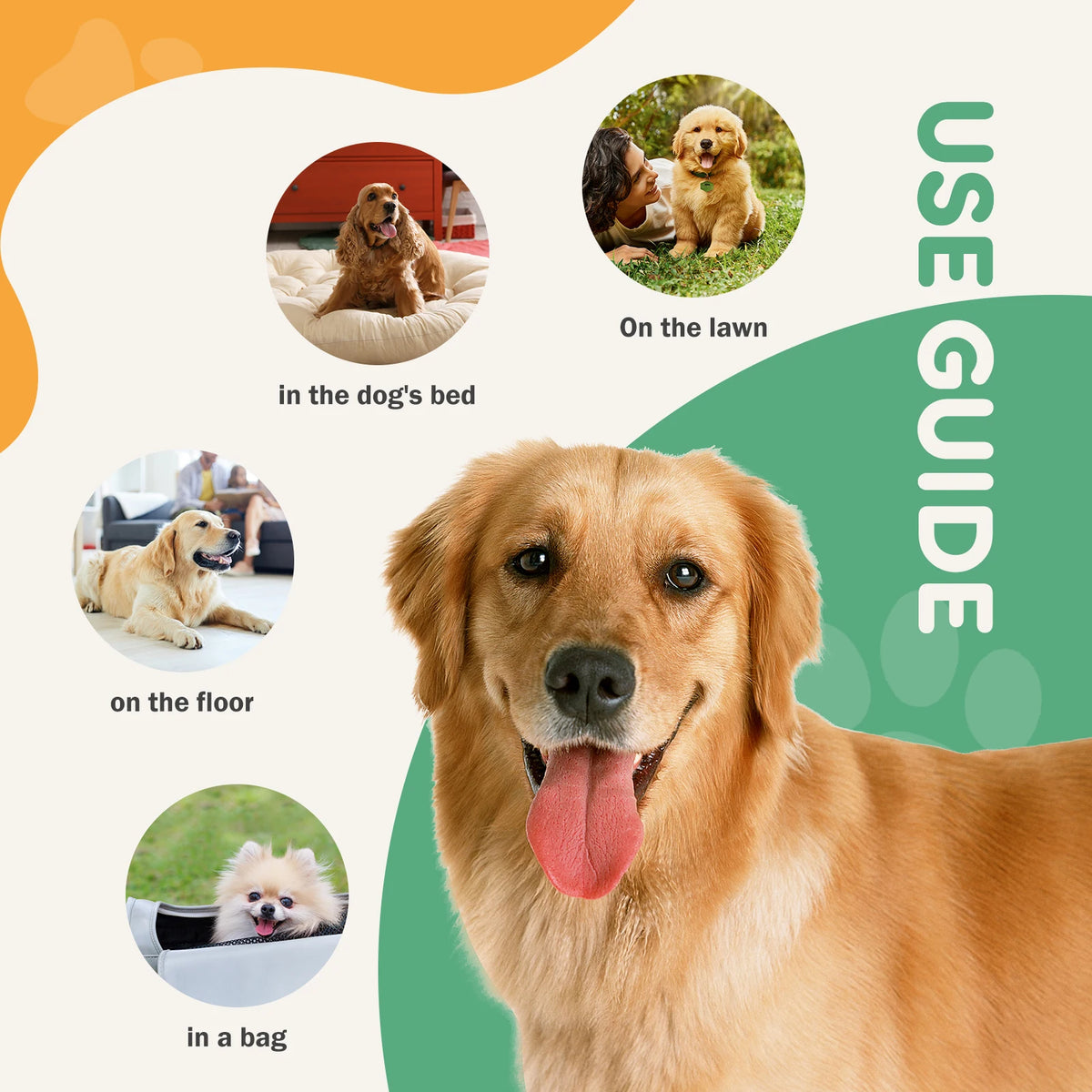 JHK Disposable Dog Training Pads With Super Absorbency
