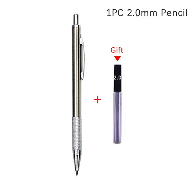 Professional Full Metal Mechanical Pencil Set For Artists And Students