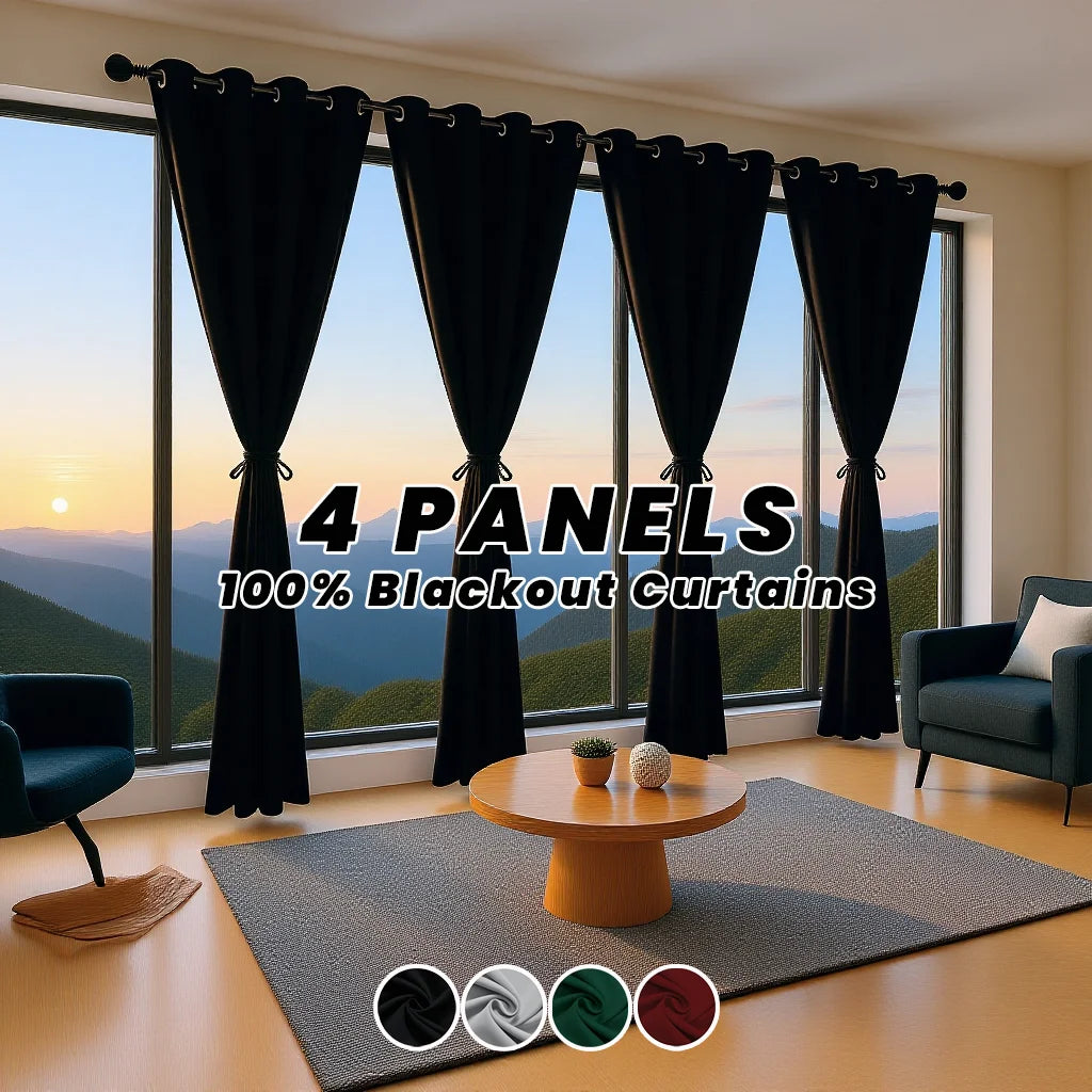 Premium Thermal Blackout Curtains For Ultimate Privacy And Coverage