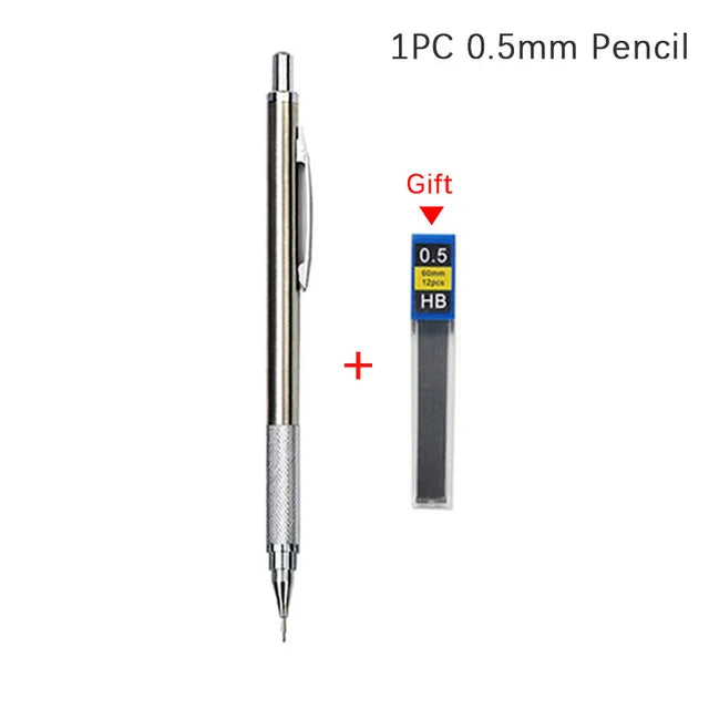 Professional Full Metal Mechanical Pencil Set For Artists And Students