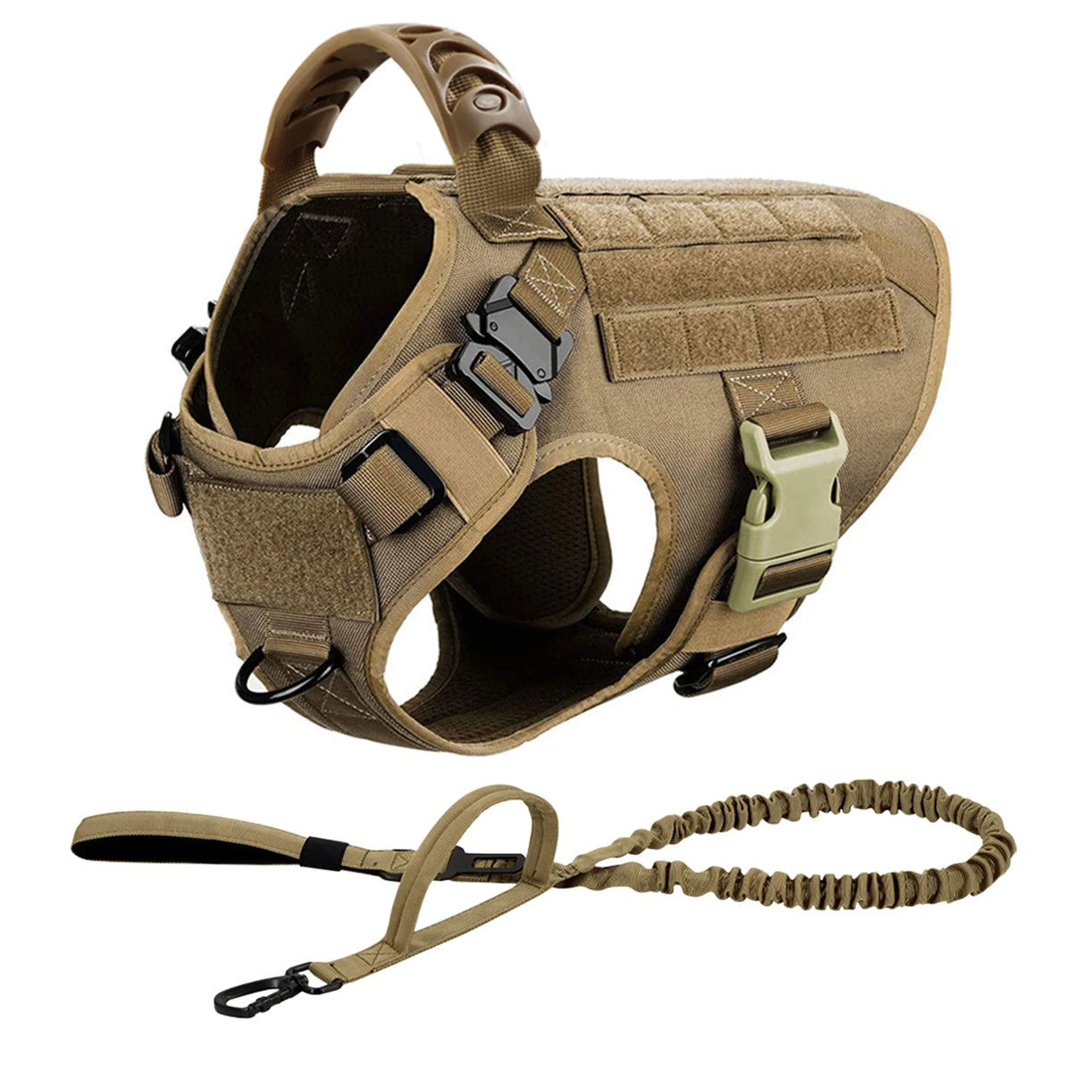 PETRAVEL Padded Dog Harness Leash Set for Training and Walking
